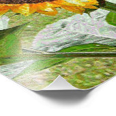 SUNFLOWER FOTODRUCK (Ecke)