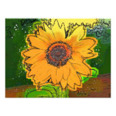 SUNFLOWER FOTODRUCK (Vorne)