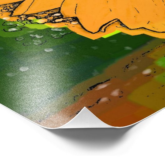 SUNFLOWER FOTODRUCK (Ecke)