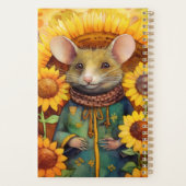 Sunflower Garden Miceville Planer (Rückseite)