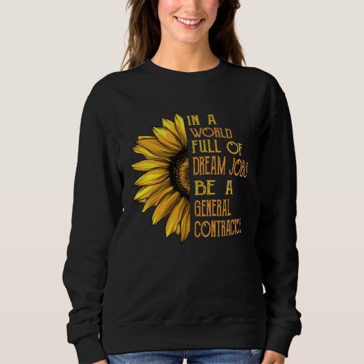 Sunflower  General Contractor Sweatshirt (Vorderseite)