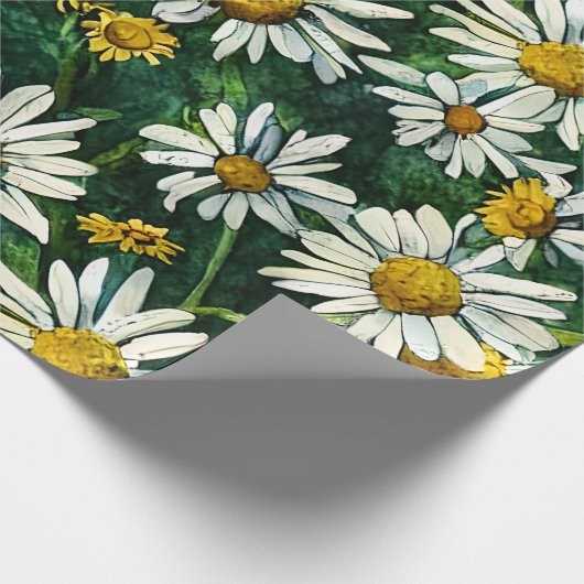 SUNFLOWER GESCHENKPAPIER (Ecke)