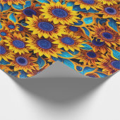 Sunflower geschenkpapier (Ecke)