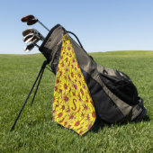 Sunflower Golf Towel Golfhandtuch (Gras)