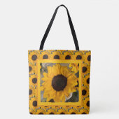 Sunflower Grow & Bloom Tote Tasche (Vorderseite)