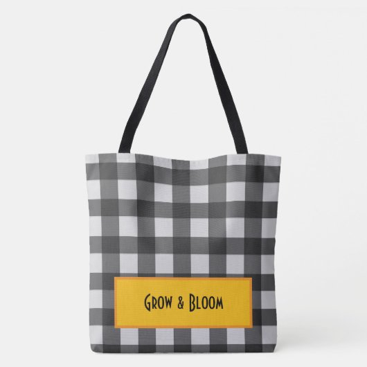Sunflower Grow & Bloom Tote Tasche (Rückseite)