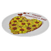Sunflower Heart Cutting Board Schneidebrett (Ecke)