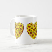 Sunflower Heart Mug Kaffeetasse (Vorderseite Links)