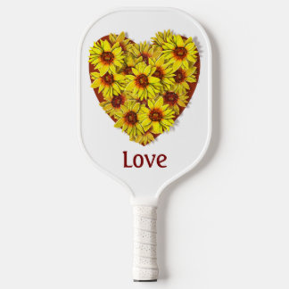 Sunflower Heart Pickleball Paddle