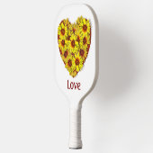Sunflower Heart Pickleball Paddle (Links)