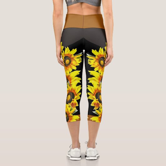 Sunflower High Waisted Capris (Rückseite)