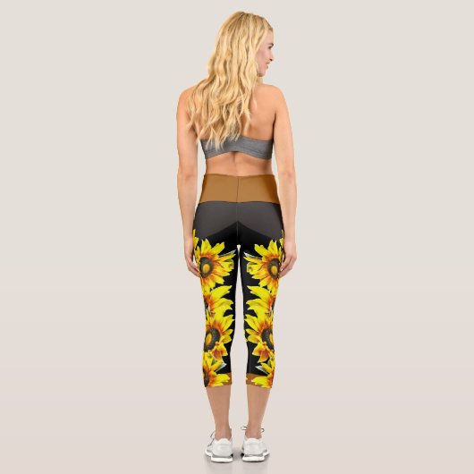 Sunflower High Waisted Capris (Rückseite)