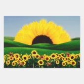 SUNFLOWER HILL GESCHENKPAPIER SET (Vorderseite 3)