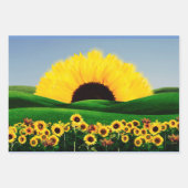 SUNFLOWER HILL GESCHENKPAPIER SET (Vorderseite 2)
