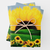 SUNFLOWER HILL GESCHENKPAPIER SET (Beispiel)