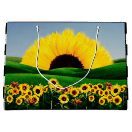 SUNFLOWER HILL GROßE GESCHENKTÜTE