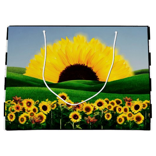 SUNFLOWER HILL GROßE GESCHENKTÜTE (Vorderseite)