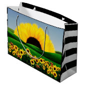 SUNFLOWER HILL GROßE GESCHENKTÜTE (Rückseite Schrägansicht)
