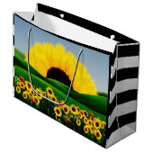 SUNFLOWER HILL GROßE GESCHENKTÜTE (Vorderseite Schrägansicht)
