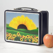 SUNFLOWER HILL METALL BROTDOSE (Beispiel)