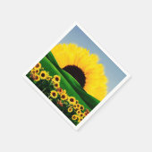 SUNFLOWER HILL SERVIETTE (Ecke)