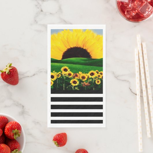SUNFLOWER HILL SERVIETTE (Beispiel)