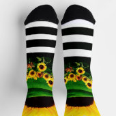 SUNFLOWER HILL SOCKEN (Oben)