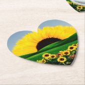 SUNFLOWER HILL UNTERSETZER (angewinkelt)