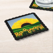 SUNFLOWER HILL UNTERSETZER (angewinkelt)