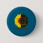 Sunflower Hope  Button (Vorderseite)