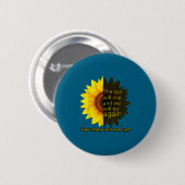 Sunflower Hope  Button (Vorne & Hinten)