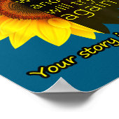 Sunflower Hope  Poster (Ecke)