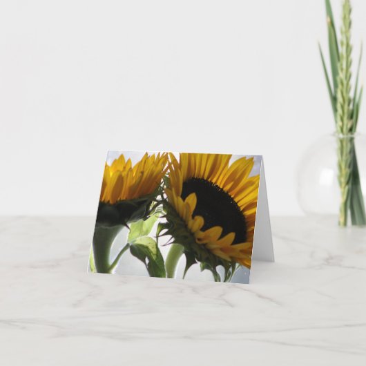 Sunflower II Karte (Vorderseite)