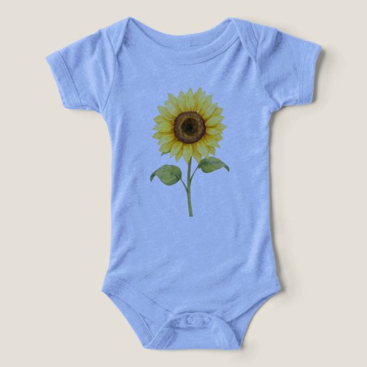 Sunflower Illustration — Bright Botanical Art (Design Vorderseite)