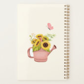 Sunflower Jesus is my Joy Planner Planer (Rückseite)