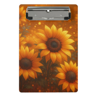 Sunflower Journal Mini Klemmbrett