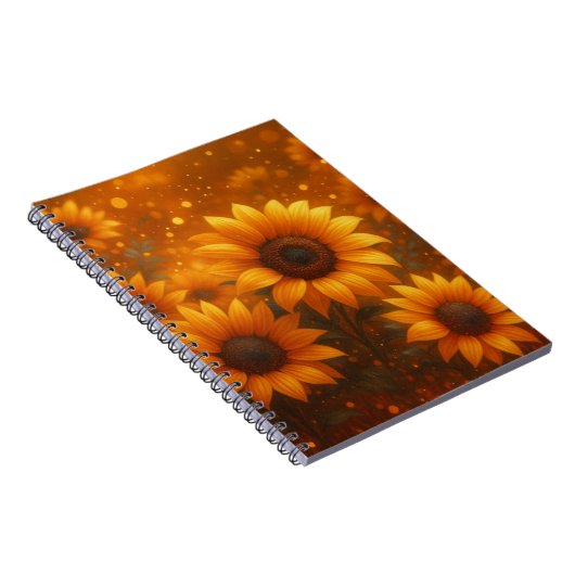 Sunflower Journal Notizblock (Rechte Seite)