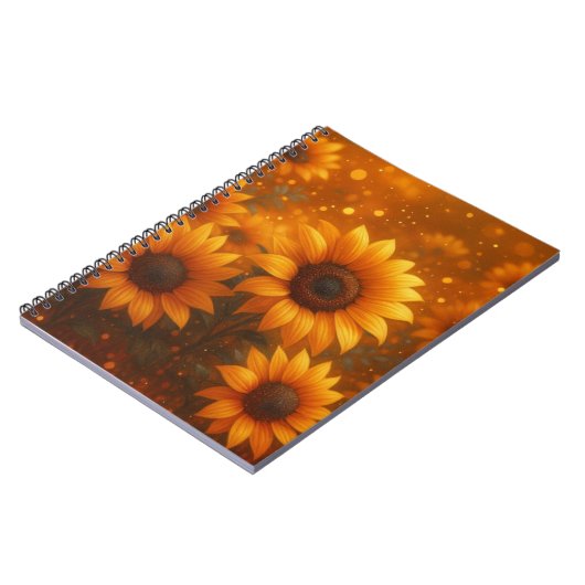 Sunflower Journal Notizblock (Linke Seite)