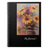 Sunflower Journal Notizblock (Vorderseite)