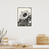Sunflower Julie De Graag Vintag Poster (Küche)