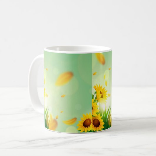 sunflower kaffeetasse (Vorderseite Links)