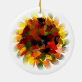 SUNFLOWER KERAMIK ORNAMENT (Hinten)