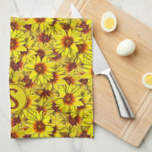 Sunflower Kitchen Towel Geschirrtuch (Viertel Falte)