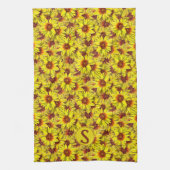 Sunflower Kitchen Towel Geschirrtuch (Vertikal)