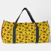 Sunflower Large Duffel Gym Bag Duffle Bag (Vorderseite)