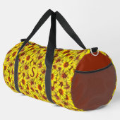 Sunflower Large Duffel Gym Bag Duffle Bag (Rechte Ecke)