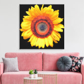 SUNFLOWER LEINWANDDRUCK (Insitu (Wohnzimmer))