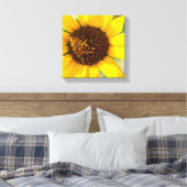 Sunflower Leinwanddruck (Insitu (Schlafzimmer))