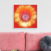 SUNFLOWER LEINWANDDRUCK (Insitu (Wohnzimmer))