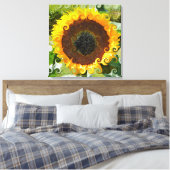 SUNFLOWER LEINWANDDRUCK (Insitu (Schlafzimmer))